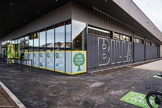 BILLA Pilotengasse Fassade