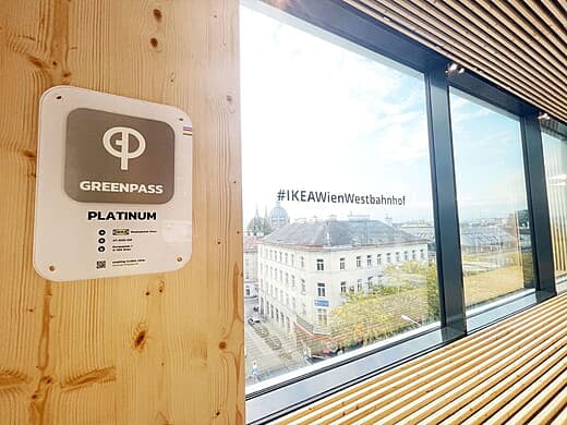 IKEA Westbahnhof greenpass Zertifikat
