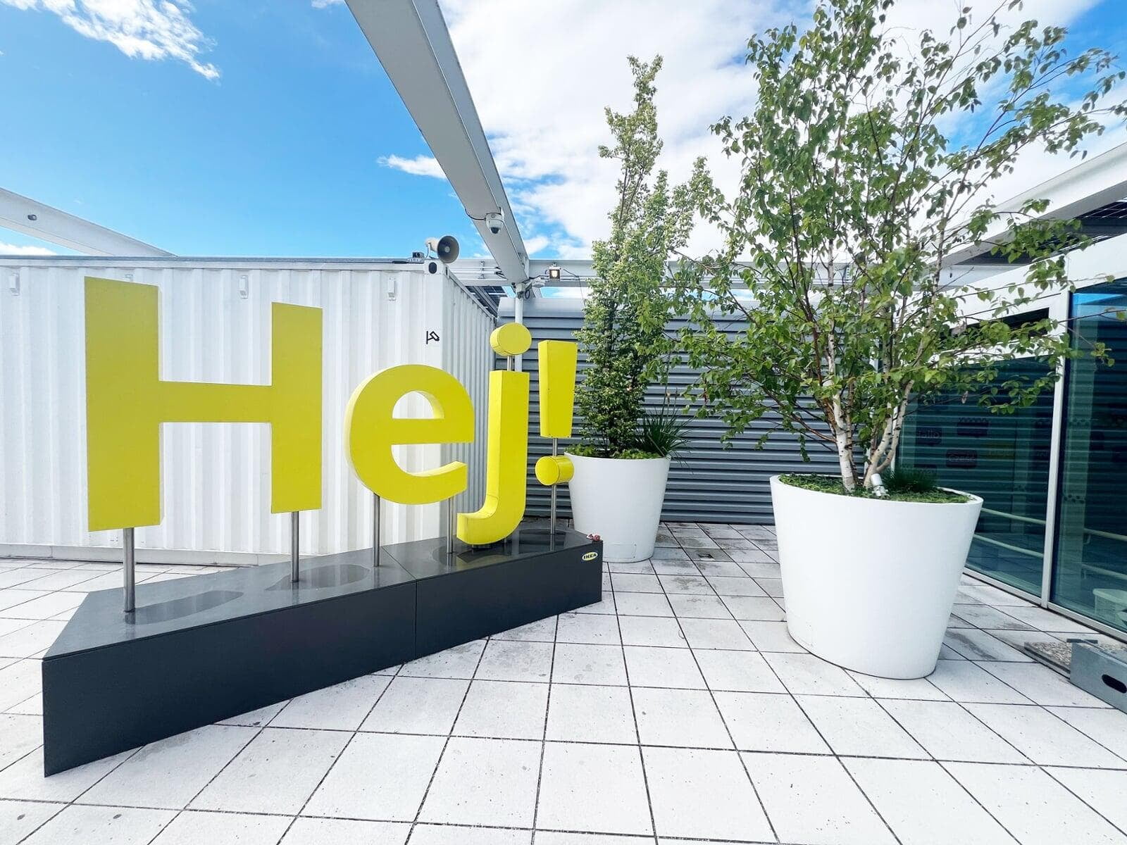 IKEA Westbahnhof Dachterrasse