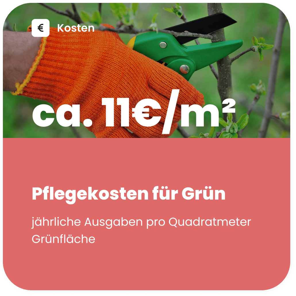 Pflegekosten fuer Gruen