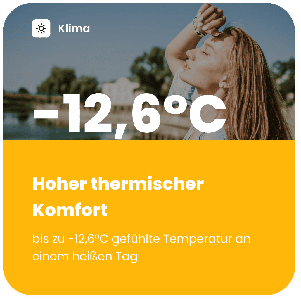 Hoher thermischer Komfort